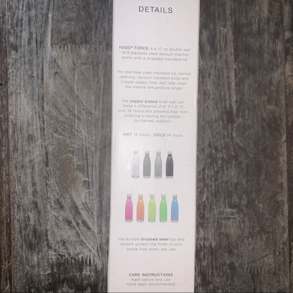 NIB H2Go Force x Gymboree Insulated Water Bottle - Picture 5 of 12